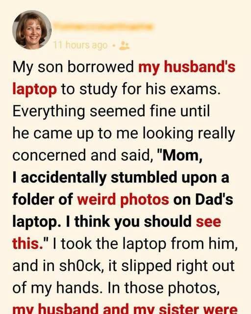 HT1. My Child Accidentally Clicked on a Folder on His Father’s Laptop — The Secret Inside Exposed a Betrayal I’ll Never Erase