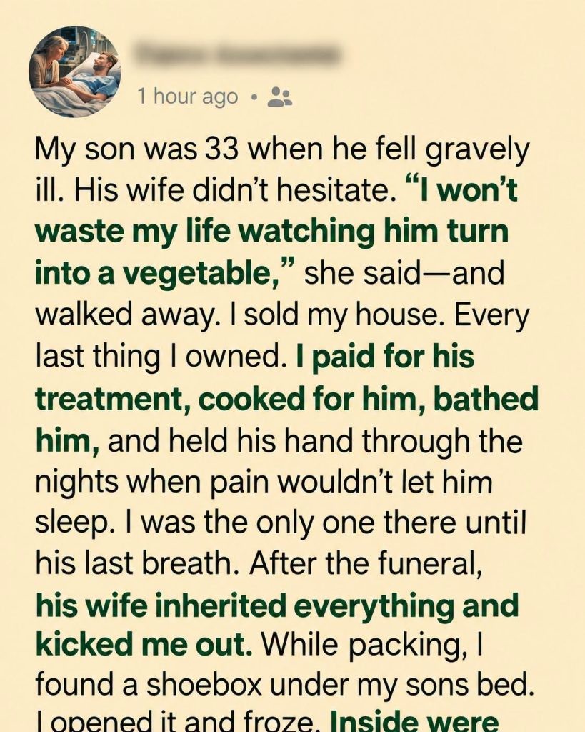 HT4. My Daughter-in-Law Abandoned My Son as He Was Dy!ng