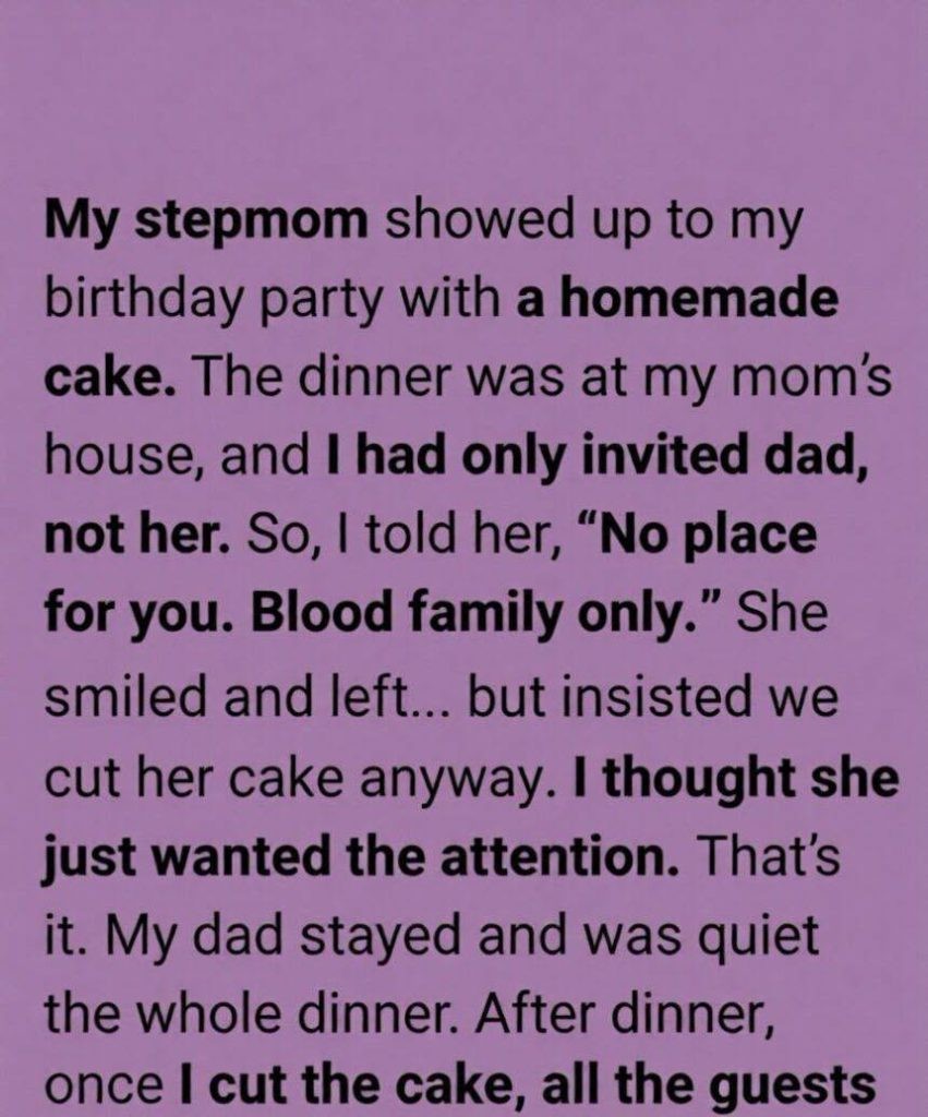 HT1. A Simple Birthday Cake Opened Old Wounds—And Showed Me How Forgiveness Heals a Family