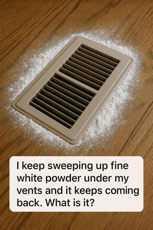HT1. Why Fine White Powder Keeps Appearing Under Your Vents