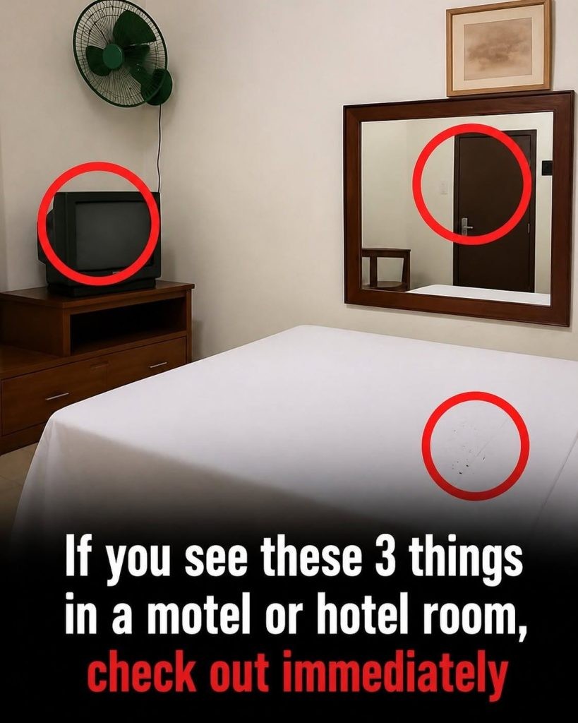 HT3. If You See These 3 Things in a Motel or Hotel Room, Should You Check Out Immediately?