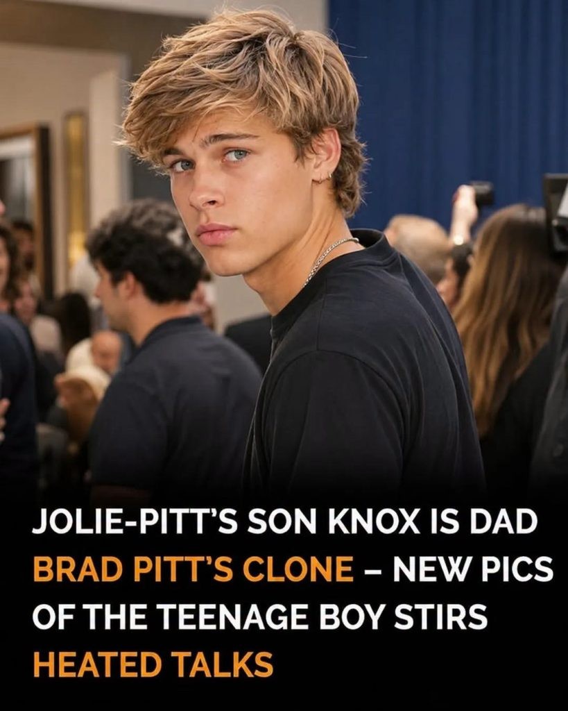 HT3. Fans React to New Photos of Knox Jolie-Pitt as He Steps Further Into the Spotlight