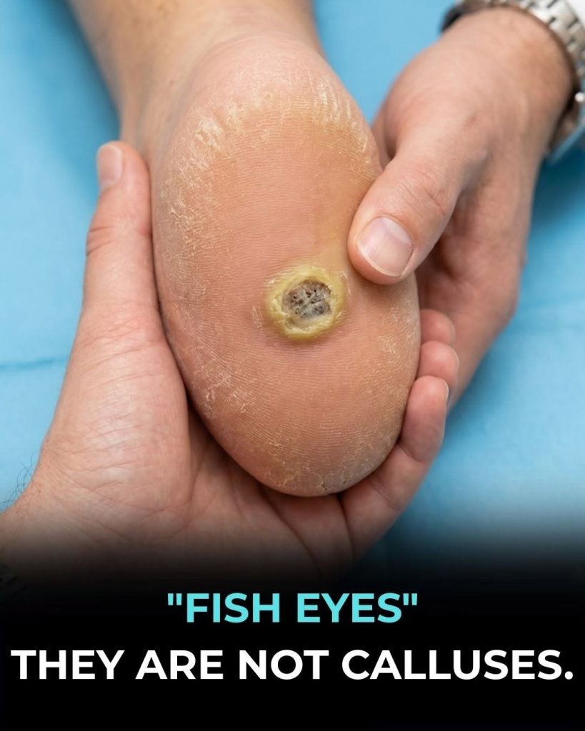 HT2. “FISH EYES” THEY ARE NOT CALLUSES…
