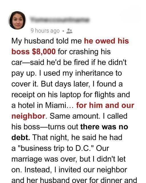 HT4. I Paid Off My Husband’s Debt Only to Discover It Was a Lie