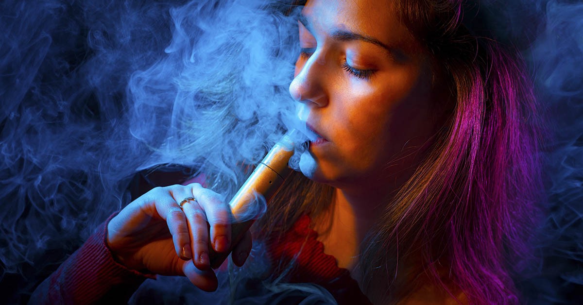 HT2. Woman Claims Vaping Habit Left Her Unable to Lie Flat Without Risk of Suffocation