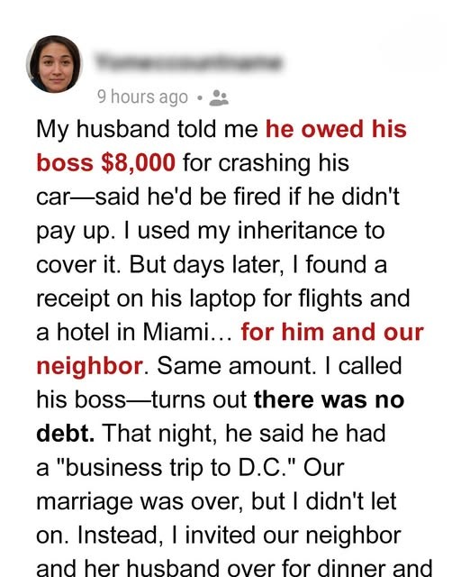 HT3. I Paid Off My Husband’s Debt and Later Found Out He Made It All Up Just to Take My Money