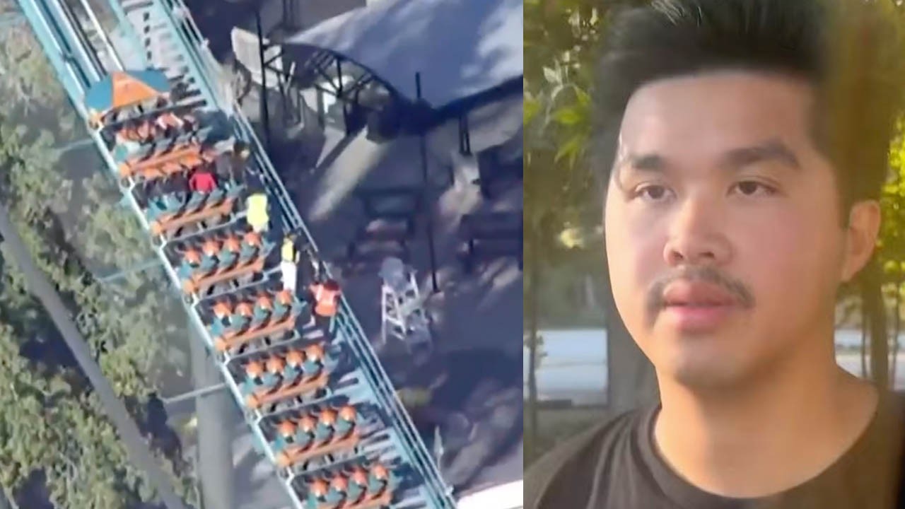 HT2. Witnesses describe horrifying moment when man was killed on Six Flags roller coaster