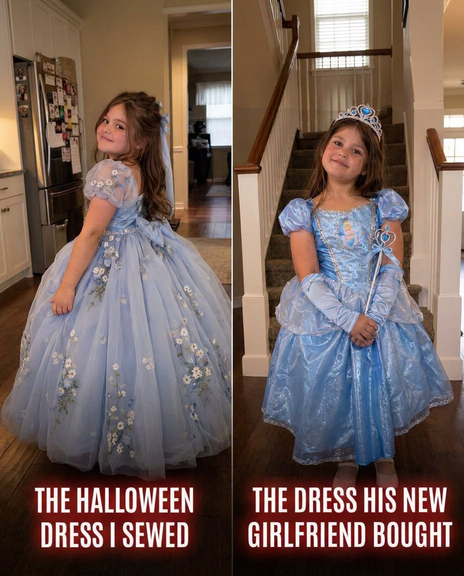 HT4. I Spent Three Nights Sewing My Daughter’s Halloween Dress — Then My Ex-Husband Arrived With an Expensive Replacement and Humiliated Me