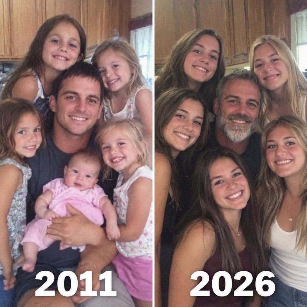 HT4. At Her Wedding, a Bride Honored the Father Who Raised Six Daughters Alone