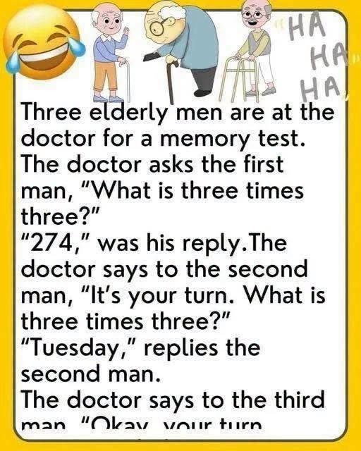 HT4. A Funny Memory Test at the Doctor’s Office That Proves Laughter Never Grows Old