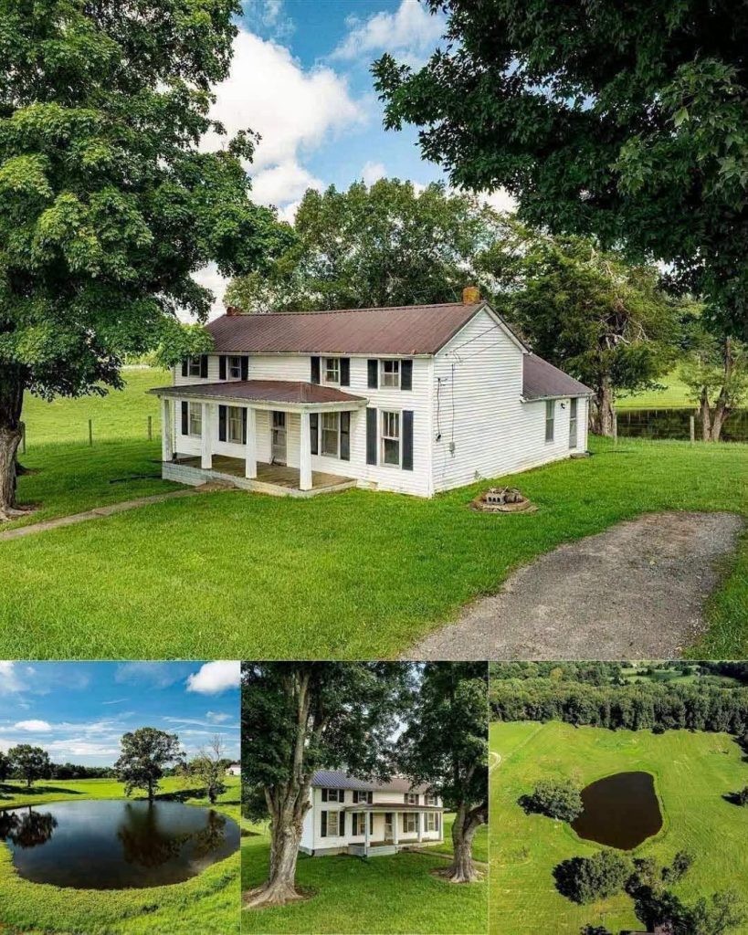 HT1. Historic Farmhouse With a Pond, Barn, and Beautiful Countryside Views