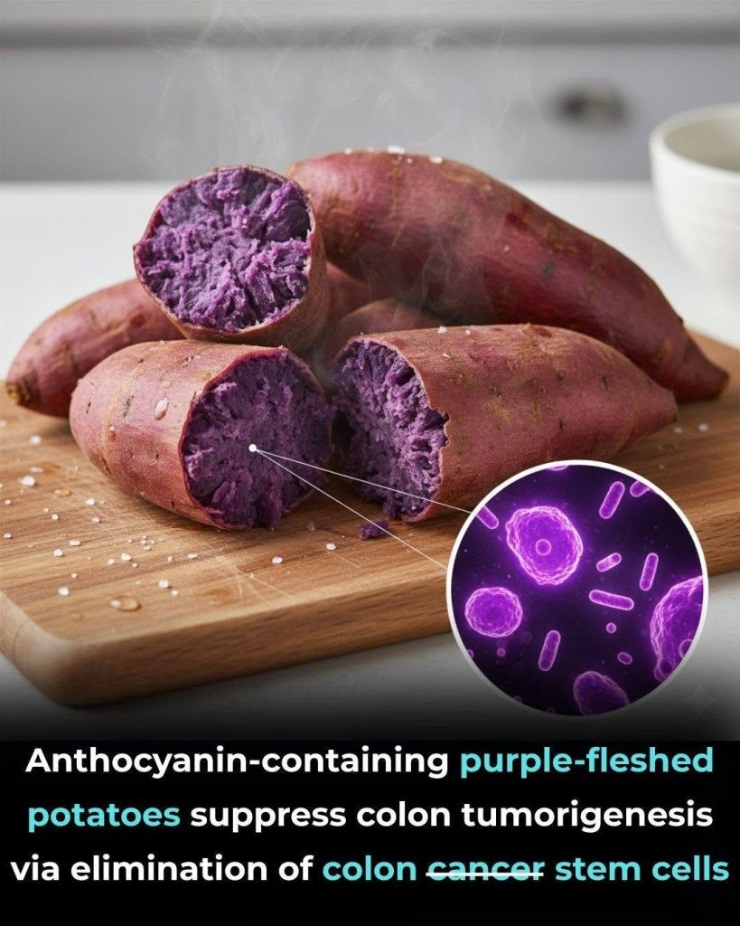 HT1. Purple Sweet Potatoes Show Powerful Effects Against Colon Tumors in Study