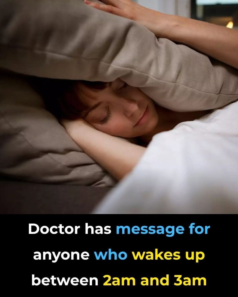 HT1. Doctor has message for anyone who wakes up between 2am and 3am