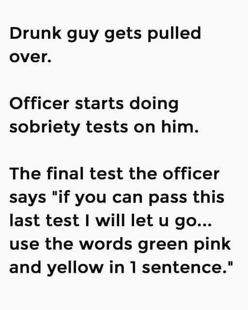 HT3. Drunk Guy Gets Pulled Over The Last Test Seals His Fatea Drunk Guy Gets Pulled Over Late One Night After Swerving 5