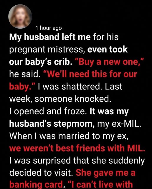 HT4. He Took Our Baby’s Crib for His Mistress Until His Stepmom Knocked With a Card