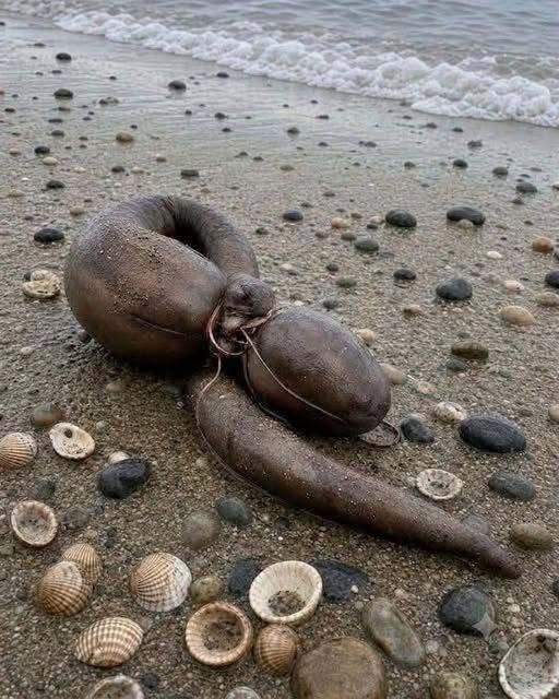 HT4. Unusual Object Near the Water’s Edge Has People Guessing Its Origin