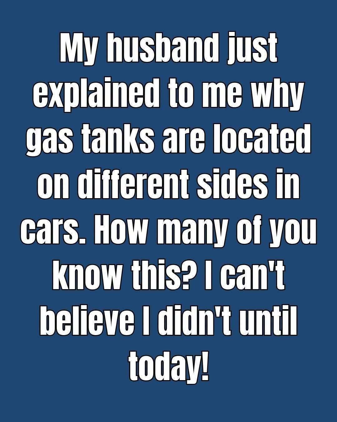 HT4. Why are Gas Tanks Located on Different Sides in Various Cars