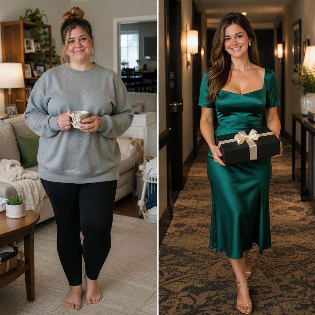 HT3. My Husband Told Me to Lose Weight After Giving Birth or He’d ‘Have No Choice but to Leave’ – After I Lost 85 Pounds, the ‘Romantic Hotel Night’ I Planned Made Him Go Pale