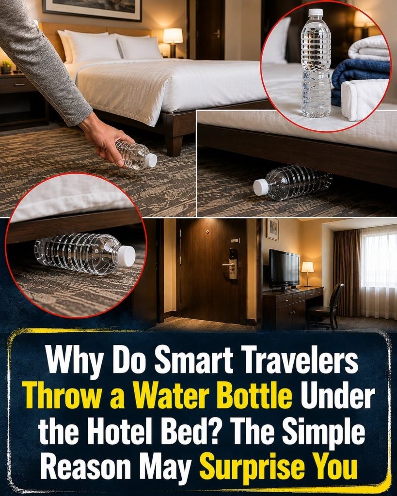 HT1. Why Do Smart Travelers Throw a Water Bottle Under the Hotel Bed? The Surprising Safety Trick Explained