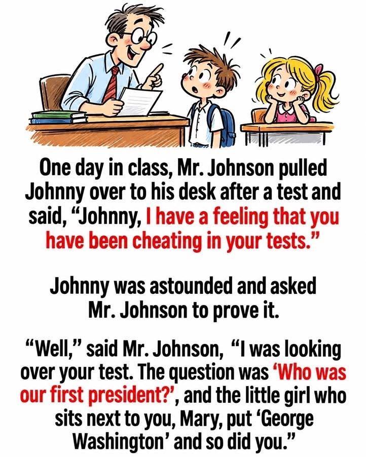 HT3. Stop cheating, Johnny!