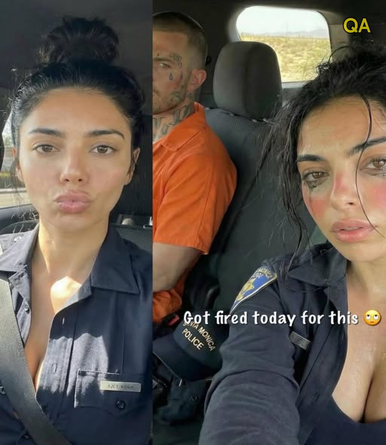 HT3. Cop gets suspended from the academy after recording a video…see more