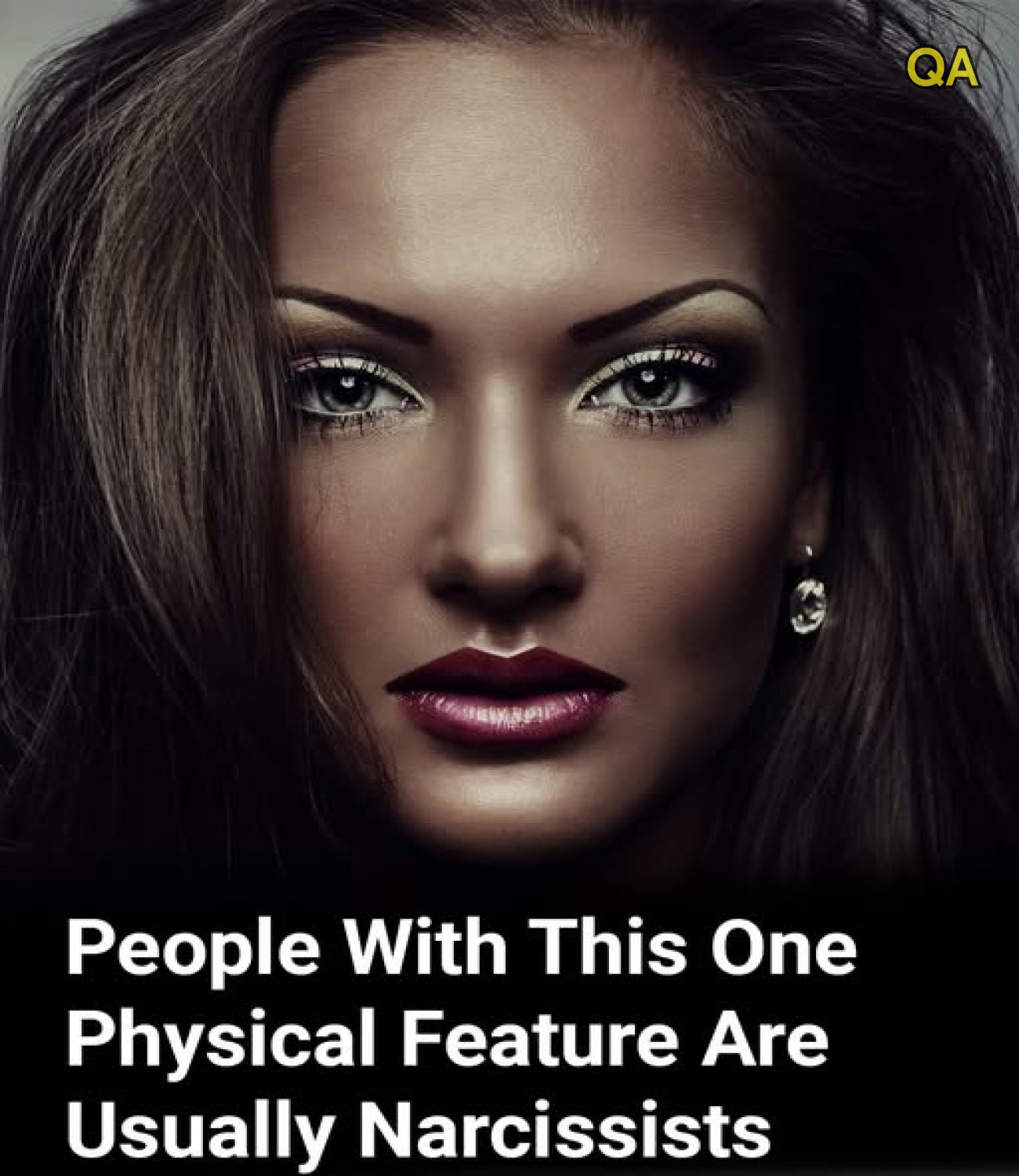HT1. Science Says People With This One Physical Feature Are Usually Narcissists