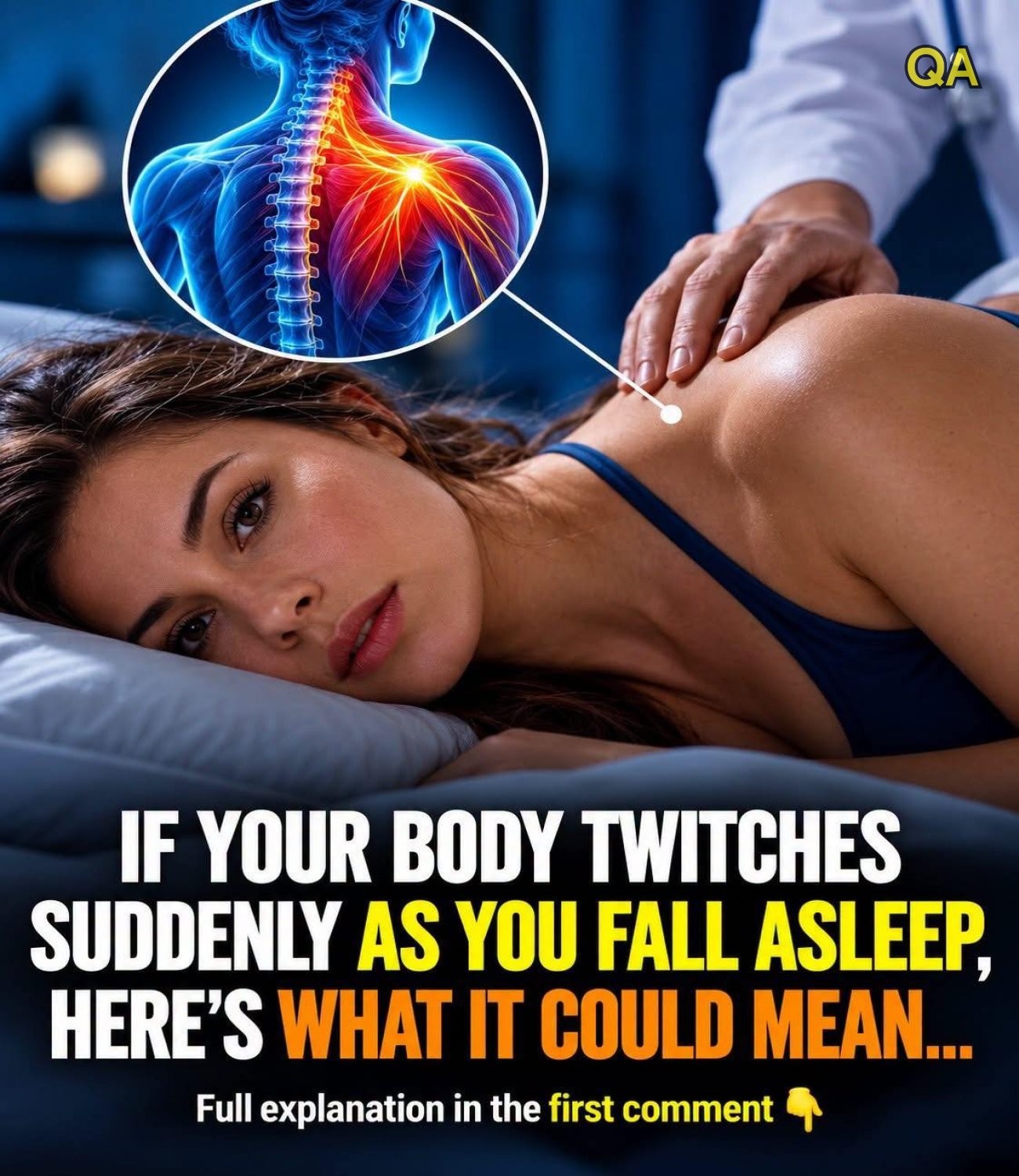 HT1. What it means when your body jerks as you fall asleep –